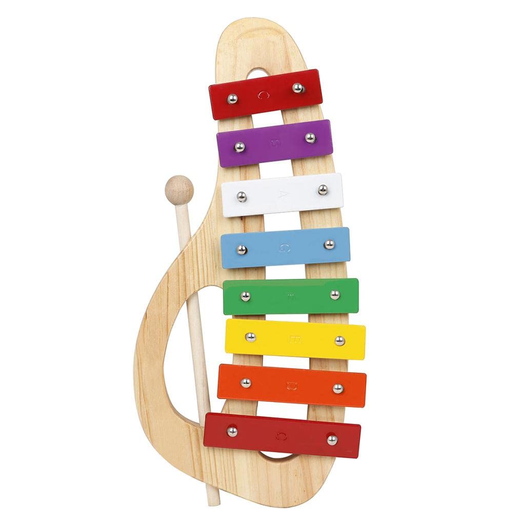 Lichts MultiColored Kids Xylophone Toy 8 Tones Training Musical For Child Kids