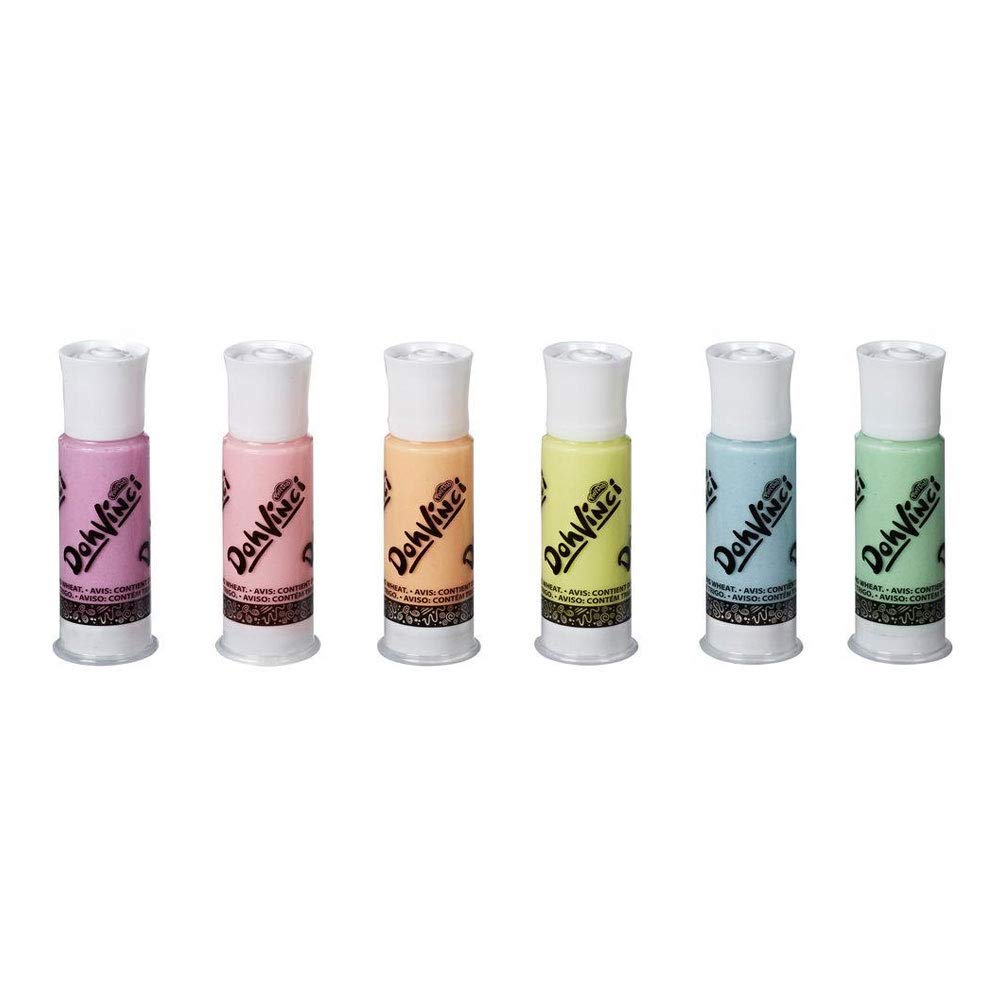 PlayDoh Vinci 6Pack Of Swirl Drawing Compound  Pastel