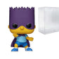 Funko The Simpsons: Bart Simpson - Bartman Pop! Vinyl Figure (Bundled With Compatible Box Protector Case), Multicolor, 3.75