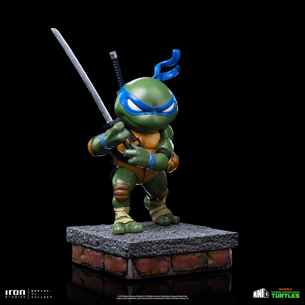 Iron Studios San Diego Previews limited availability 2023 Teenage Mutant Ninja Turtles: Leonardo (Ver. 2) PX MiniCo Figure