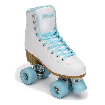 Impala Rollerskates Girl'S Impala Quad Skate (Big Kid/Adult) White Ice 5 (Us Men'S 3, Women'S 5) M