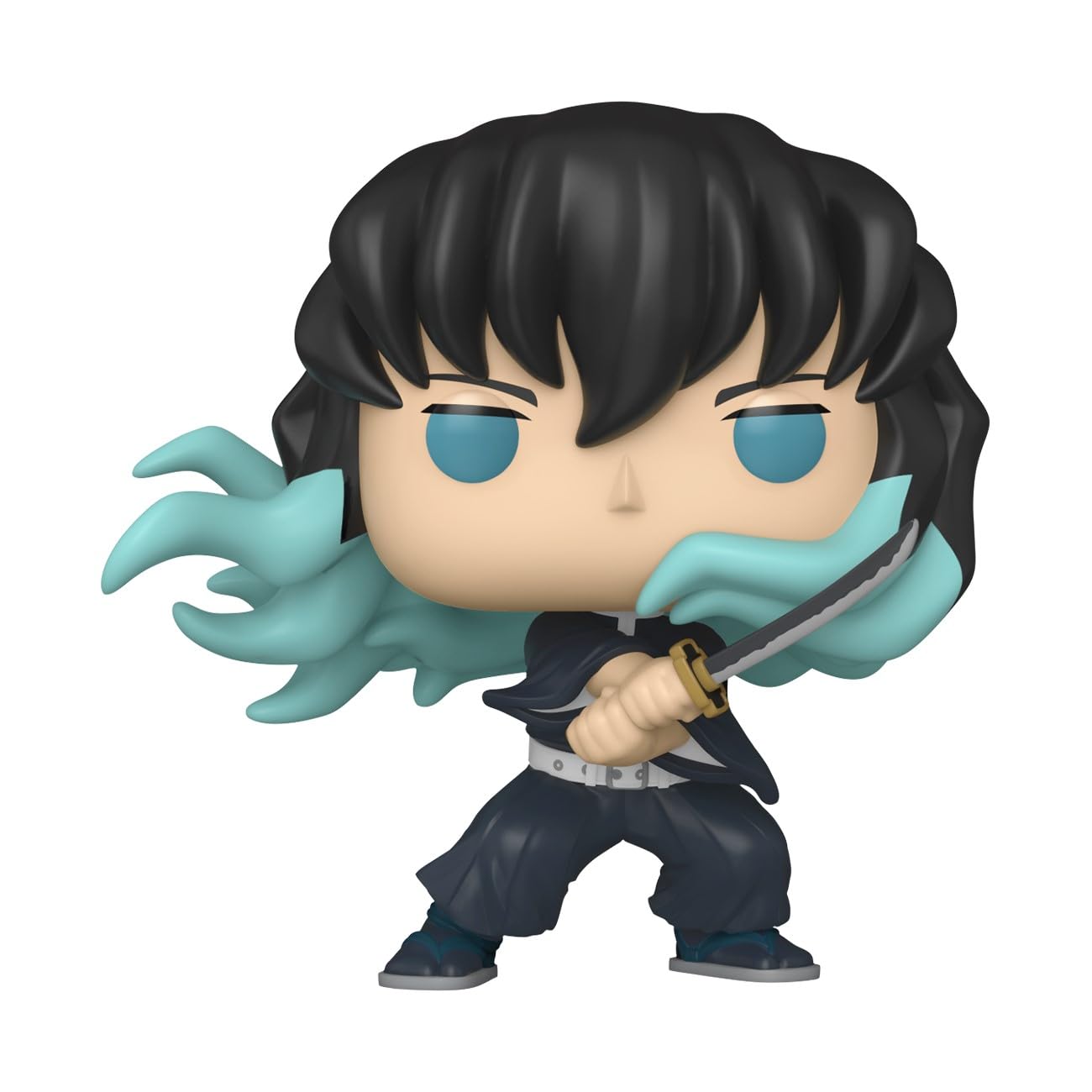 Funko POP Animation: DS - Muichiro - (Attack) - 1/6 Odds for Rare Chase Variant - Demon Slayer - Collectable Vinyl Figure - Gift Idea - Official Merchandise - for Kids & mature-themeds - Anime Fans