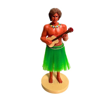 Franchise Figurine Co Dashboard Hula Doll Bobblehead | Car Accessories | Hula Girl | Hula Man | Pug | Pembroke Welsh Corgi | Bos