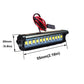 HeyMi RC 12 LED Light Bar Roof Lamp Super Bright Lights for Traxxas TRX-4 SCX10 KM2 CC01 RC4WD D90 90048 RC Crawler 55mm /2.16 i