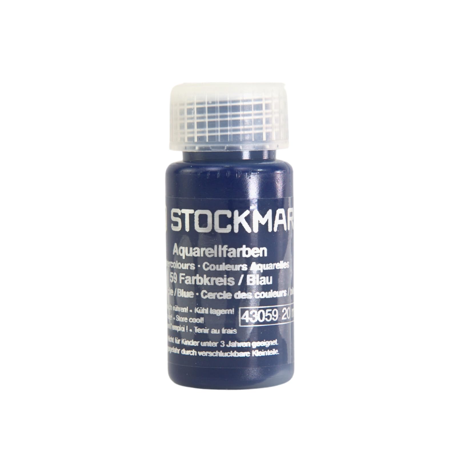 Stockmar Circle Color Watercolor Paint: Blue, 20ml
