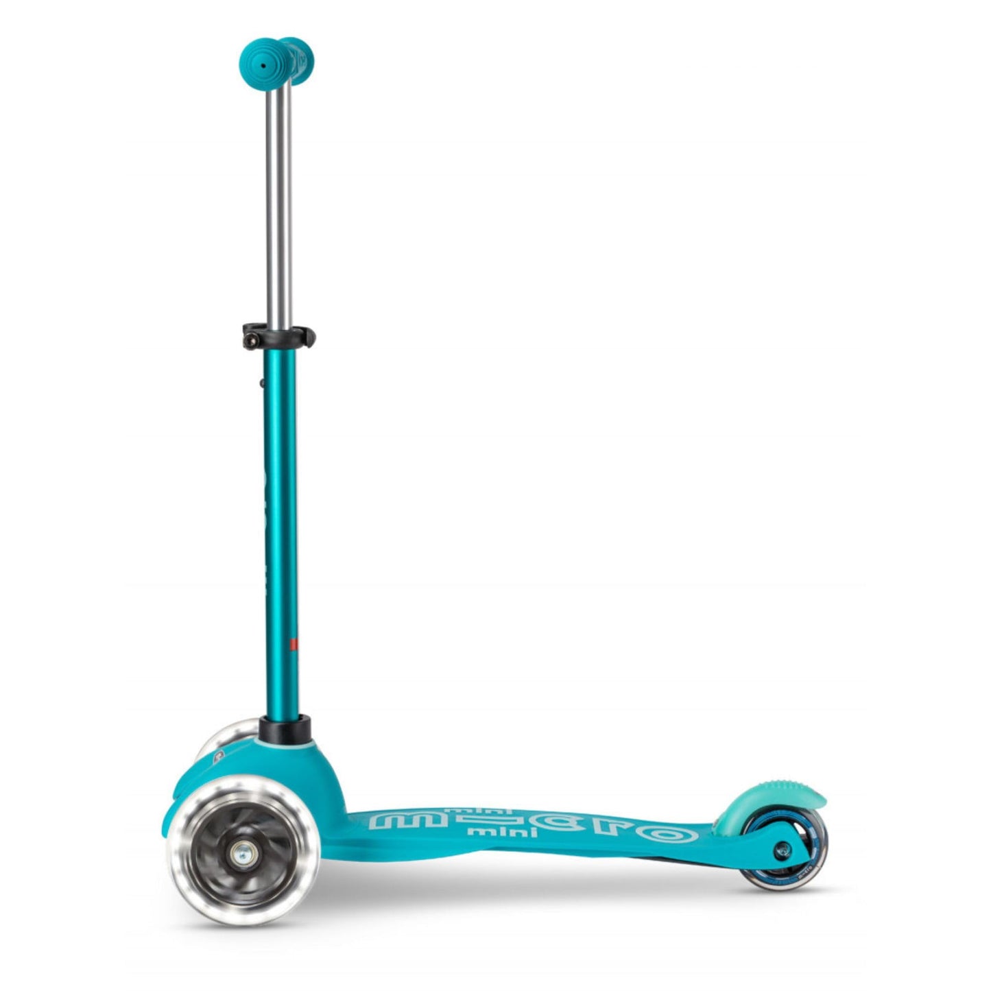 Micro Kickboard | Mini Deluxe LED | Three-Wheeled | Lean-to-Steer Swiss-Designed Micro Scooter | Motion-Activated Light-Up Wheel