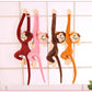 Hgplvxj Long Arm Hanging Monkey Stuffed Animals,Curtain Monkey Plush Toy Birthday Xmas Gift For Kids (24Inch)