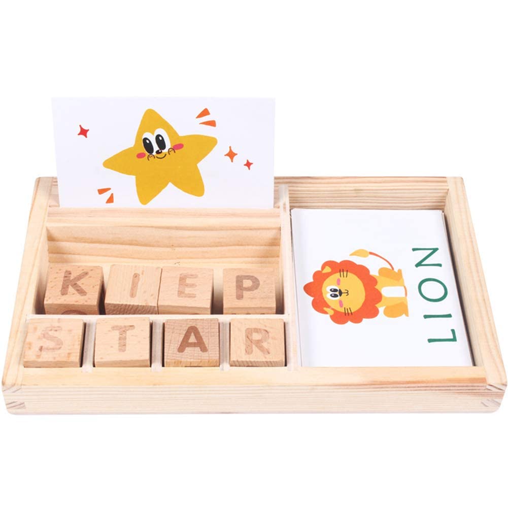 MontyMaestro Toys  Word Spelling Game Educational Toys for Kids_ Montessori Learning Toy