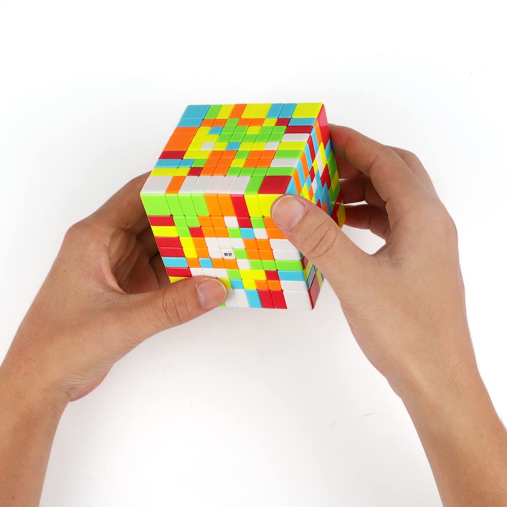 Bromocube Qy 9X9 Speed Cube 75Mm Stickerless 9X9X9 Magic Cube Gift Toys (2021 New Version)