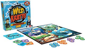 Pressman Wild Kratts Race Around The World Board Game Multicolor, 5'