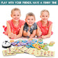 Puzzle Game Wooden Matching games Suitable for Children and Adults, Analytical Educational Logical Training and Thinking Board T