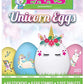 PAAS Unicorn Eggs - Easter Egg Decorating Kit - 68 Stickers, 8 Egg Stands, 5 Dye Tablets, and More