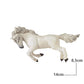 Papo - Hand-Painted - Figurine - Horses,Foals And Ponies - White Reared Up Horse Figure-51521 - Collectible - For Children - Suitable For Boys And Girls - From 3 Years Old