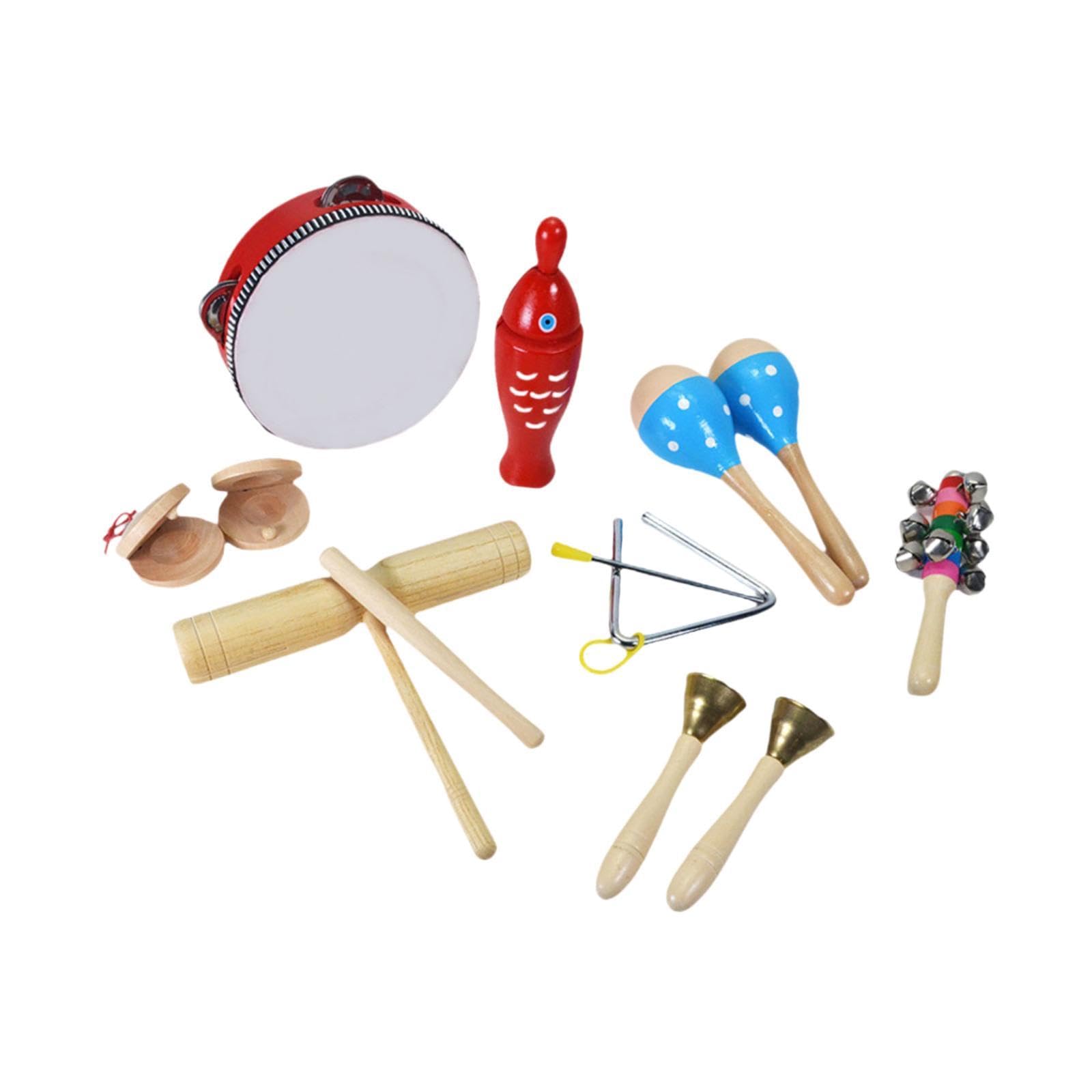Fashion My Day Toddlers Musical Instruments Set Early Learning Music Toys For Birthday Gift Style I
