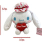 Personalized Hello Officially Licensed Kitty Plush Stuffed Animal Toys (Personalized Valentines Day Style 1)