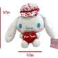 Personalized Hello Officially Licensed Kitty Plush Stuffed Animal Toys (Personalized Valentines Day Style 1)