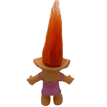 Pvc Vintage Trolls Dolls Lucky Doll Action Figures Chromatic Adorable For Collections, School Project, Arts And Crafts, Party Favors (Pink Unicorn)