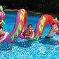 Swimline Two Headed Curly Serpent Pool Float - 8" Purple/Green Plastic Model 9087