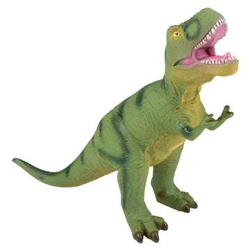 Rhode Island Novelty Tyrannosaurus Rex Dinosaur Toy - Large Assorted Color Soft Plastic Model ARPSTYR