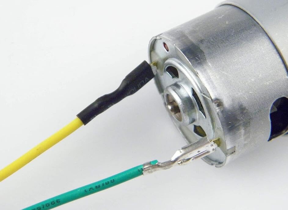 Chancs Gear Electric 390 Motor Dc 6V 19000Rpm Diy Model Making Parts With 12-Tooth Gear 2Pcs With Replace Rs-380