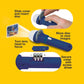Brainstorm Toys Space Torch Projector - Blue, 11cmx3cm, Plastic, Model E2008, STEM Learning for Ages 3+