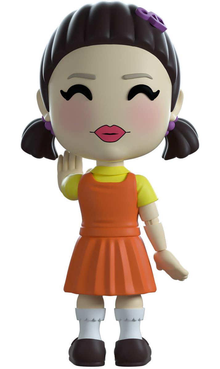 Youtooz Squid Game Young-Hee Doll 4.5'' Inch Vinyl Figure, Young-Hee, Doll From Squid Game By Youtooz Squid Game Collection