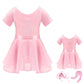 Barwa 18 Inch Doll Me Doll Matching Outfits Clothes 4 Pcs Ballet Ballerina Outfits Dance Dress Costume For Girls And 18 Inch Dolls (120Cm)