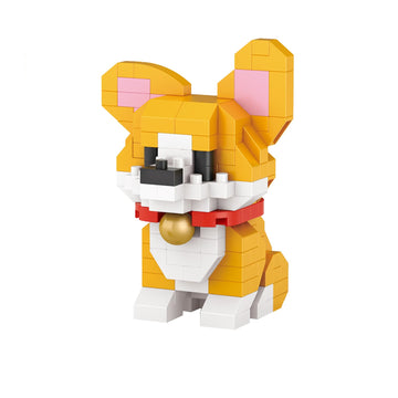 Cat Micro Building Bricks Kits, Cute Fish Tank Mini Building Blocks Set, Colorful Animals Toy Educational Creative Model Buildin