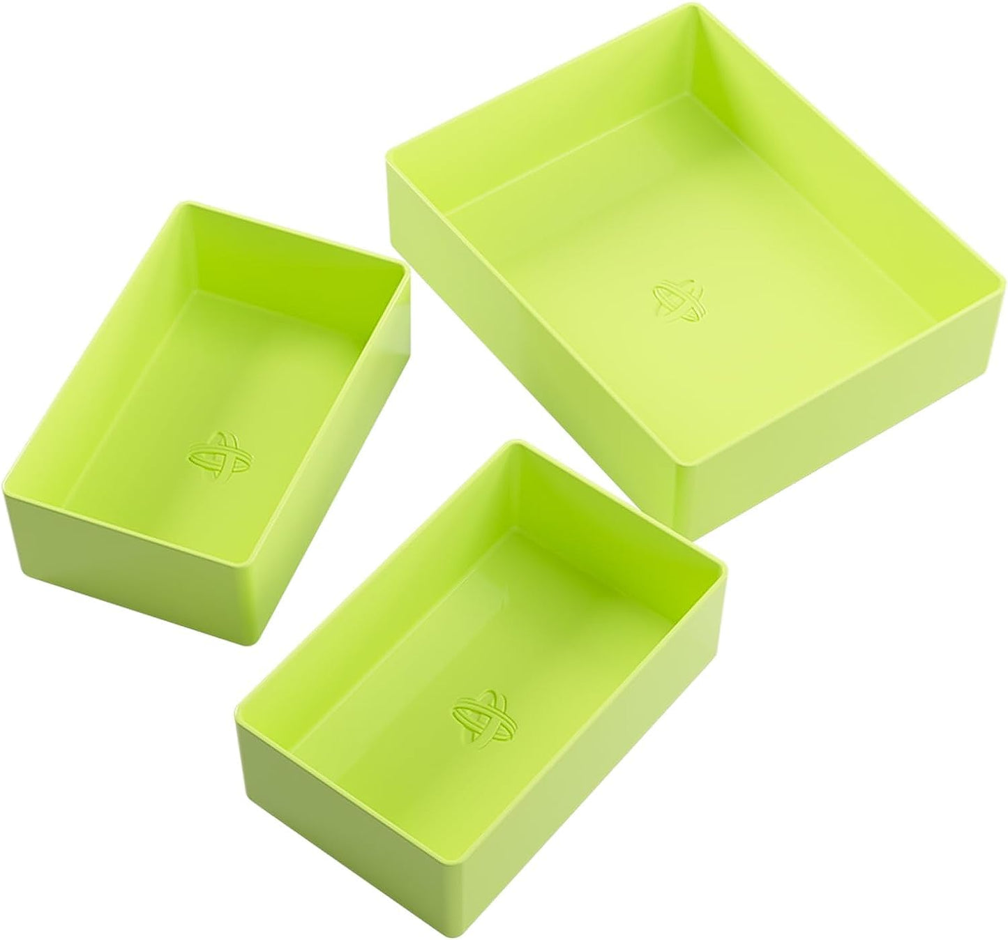 Token Silo Card Add On - 3-Piece Set Of Game Trays, Holds Game Cards, Tokens, Dials And Dice, Organize Lcg, Tcg And Board Game Accessories, Modular Design, Lime Color, Made By Gamegenic