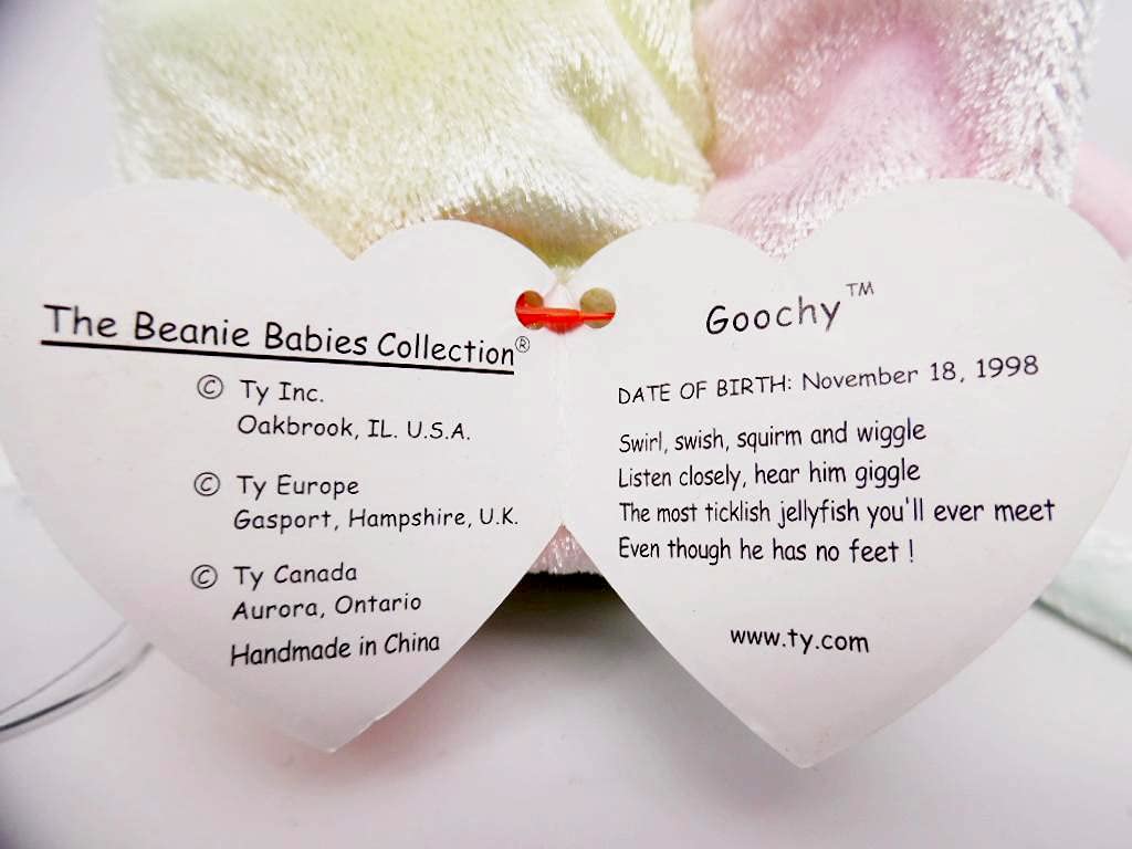 Ty Beanie Babies - Goochy the Jellyfish