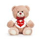 burton+BURTON Personalized Valentine's Day Teddy Bear with Heart Shirt - Plush Stuffed Animal Toy with Custom Name