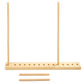 Auihiay 14 Sizes Adjustable Wood Balloon Sizer Ruler - Measurement Tool for Balloon Decorations, Arches, Columns, Rings, Towers 
