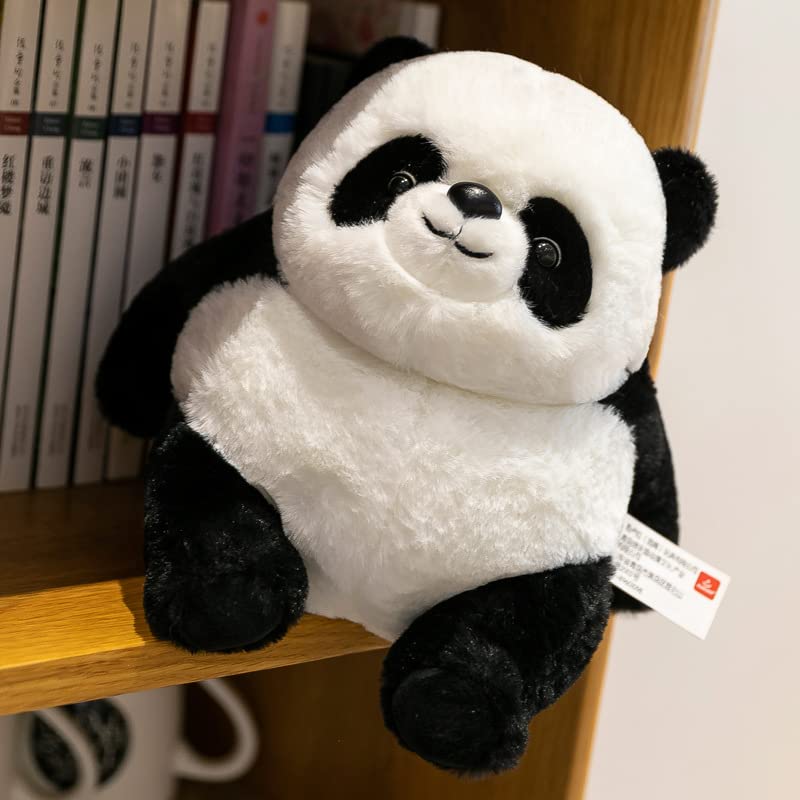 Arkdorz Cute Sitting Panda Stuffed Animals Plush Dolls,Soft Panda Plush Toy Bedtime Friend,Hugging Plush Toys Companion,Hallowee