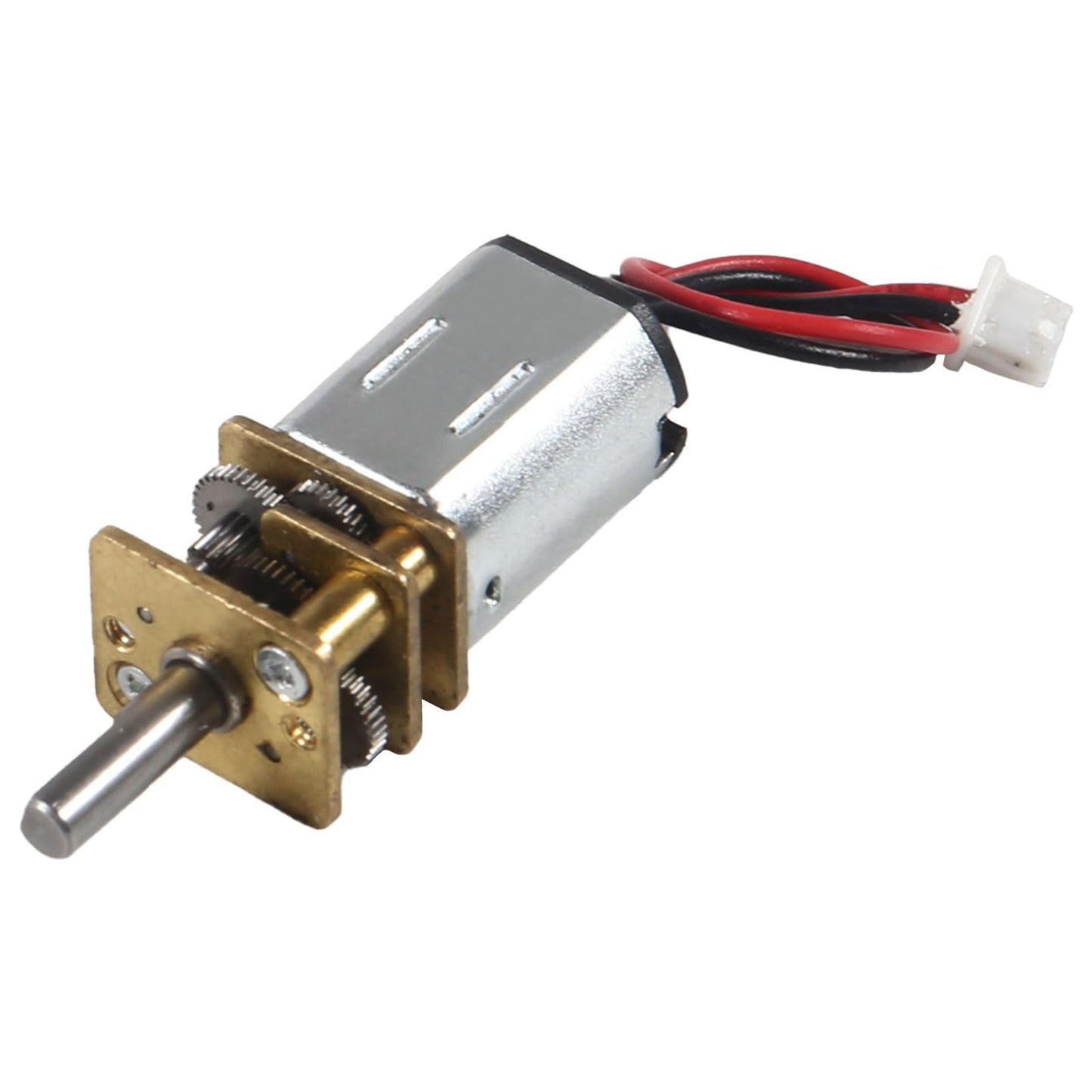 Xiitia 8Pcs Dc 3V-6V Mini N20 Gear Motor Slow Speed Full Metal Gearbox With Terminal For Smart Car Diy Rc Toys