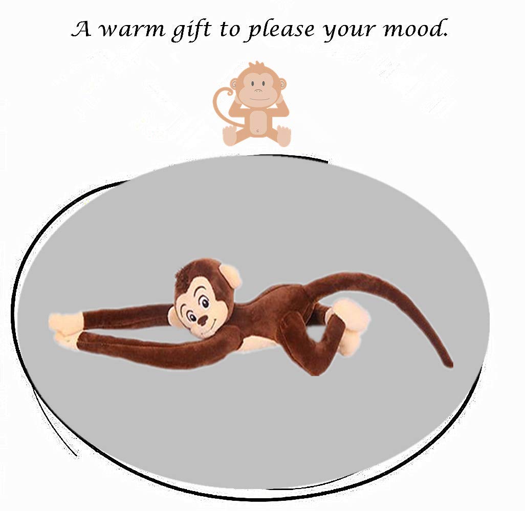 Zhidiloveyou Hanging Stuffed Animals Of Monkey For Kids And Adults (27Inches)