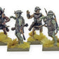 Warlord Games Orc Warband - 28mm Plastic Miniatures, Detailed Green & Brown Figures for Tabletop Wargaming, Model 692010002