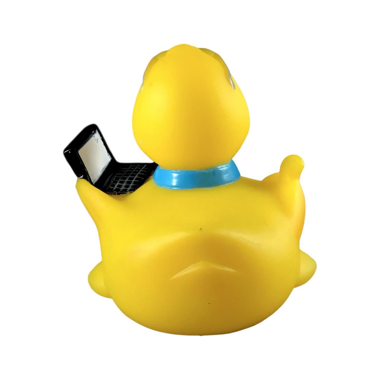3' Office Rubber Duck [Floats Upright] - Baby Safe Bathtub Bathing Toy