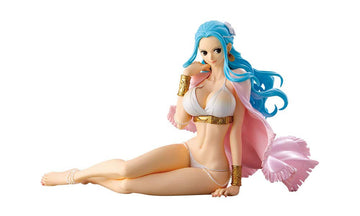 Banpresto Onepiece Glitter & Glamours Shiny Venus-Nefeltari Vivi Toy, Blue/White