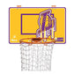 The Dunk Collection Dirty Dunk Over-The-Door Basketball Hoop Laundry Hamper, Los Angeles Lakers, NBA