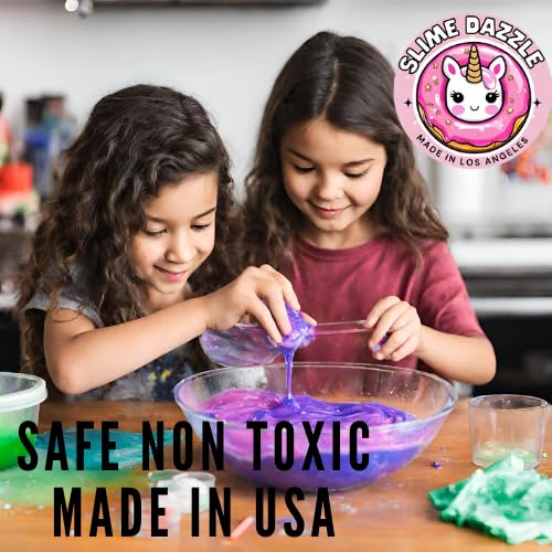 Slime Activator To Make Slime, Fast And Easy To Use, Works With All Types Of Slime Glue- 16 Fl Oz - Safe Non Toxic Made In Usa,