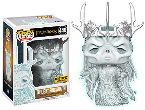 Funko Pop! Lord of the Rings Glow In The Dark Ringwraith Vinyl Figure #449 - Gray