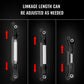 Globact Adjustable Turnbuckles/Camber Link With Rod Ends Sets/Wrench For Rc 1/10 Slash 4X4/2Wd Replace Parts 7-Pack