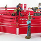 Newray Western Riders Bull Ring Rodeo Action Figure Playset (Either Blue Or Red)