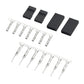 Wmycongcong 900 Pcs Universal Servo Cable Wire Connector Male Female Crimping Pin Kit Compatible With Jr Hitec Servo Connector
