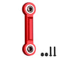 AllinRC Aluminum Servo Steering Rod Tie Links for 6S Arrma Kraton Notorious Mojave Infraction Felony BLX (Red)