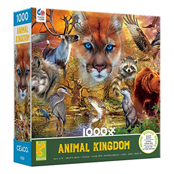 Ceaco - Animal Kingdom - Mammals - 1000 Piece Jigsaw Puzzle