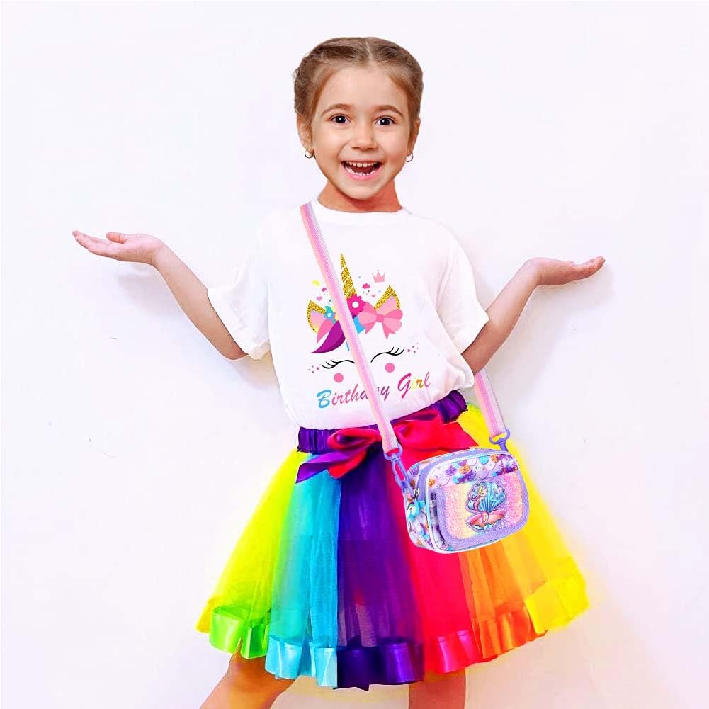 Kejea Toddler Crossbody Bag - Bunny Purse for Girls with Adjustable Shoulder Strap