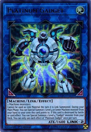 Yu-Gi-Oh! - Platinum Gadget - Dupo-En039 - Ultra Rare - 1St Edition - Duel Power