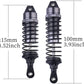 OGUNKE RC 4PCS Aluminum Front & Rear RC Shocks for 1/10 RC Truck Traxxas Slash 2WD/4x4 shocks Rustler 4X4 shocks Stampede 4X4 sh