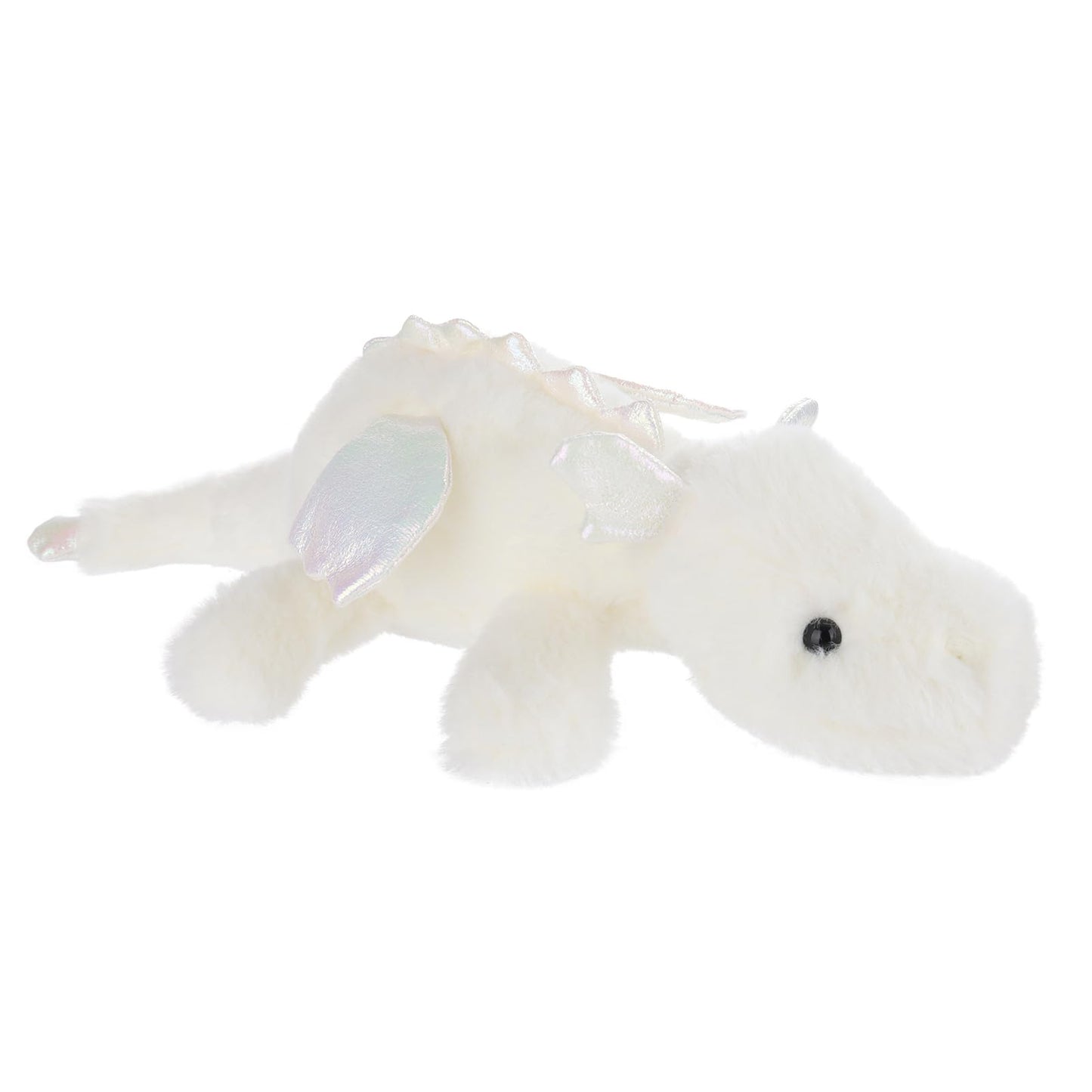 Apricot Lamb Lying Dragon Plush Stuffed Animals For Kids, Soft Cute Plush Toys For Baby Girl And Boy, Large Fluffy Lying Dragon White 29.6 Inches